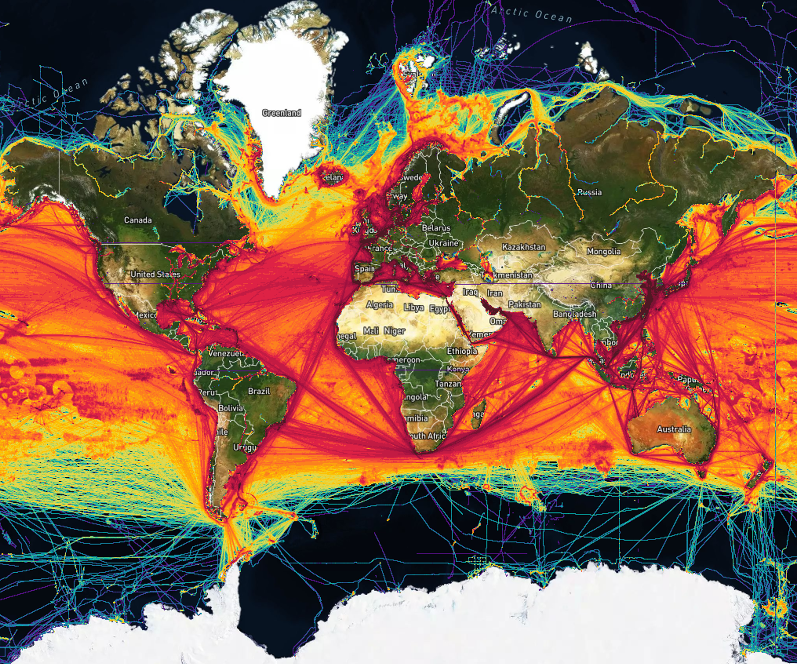 Marine Traffic Density